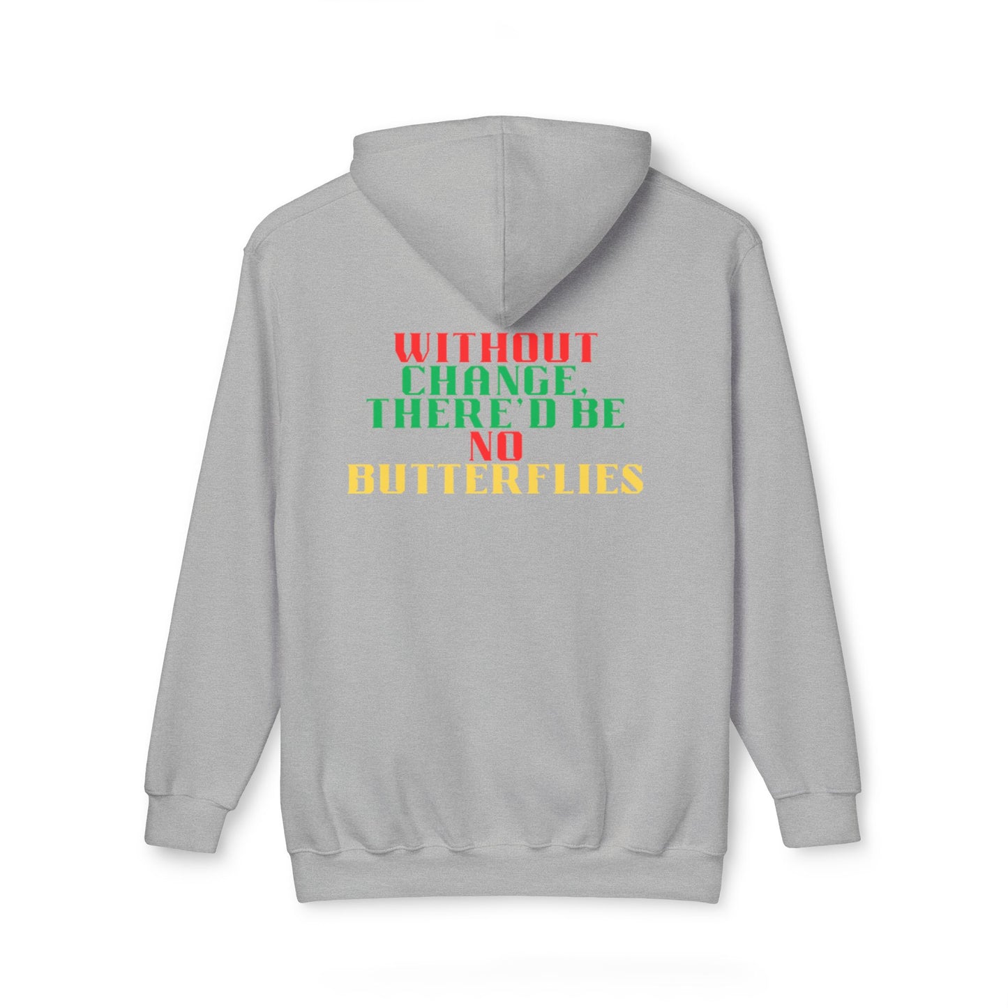 Brooklyn Butterfly Unisex Hooded Sweatshirt, Made in US