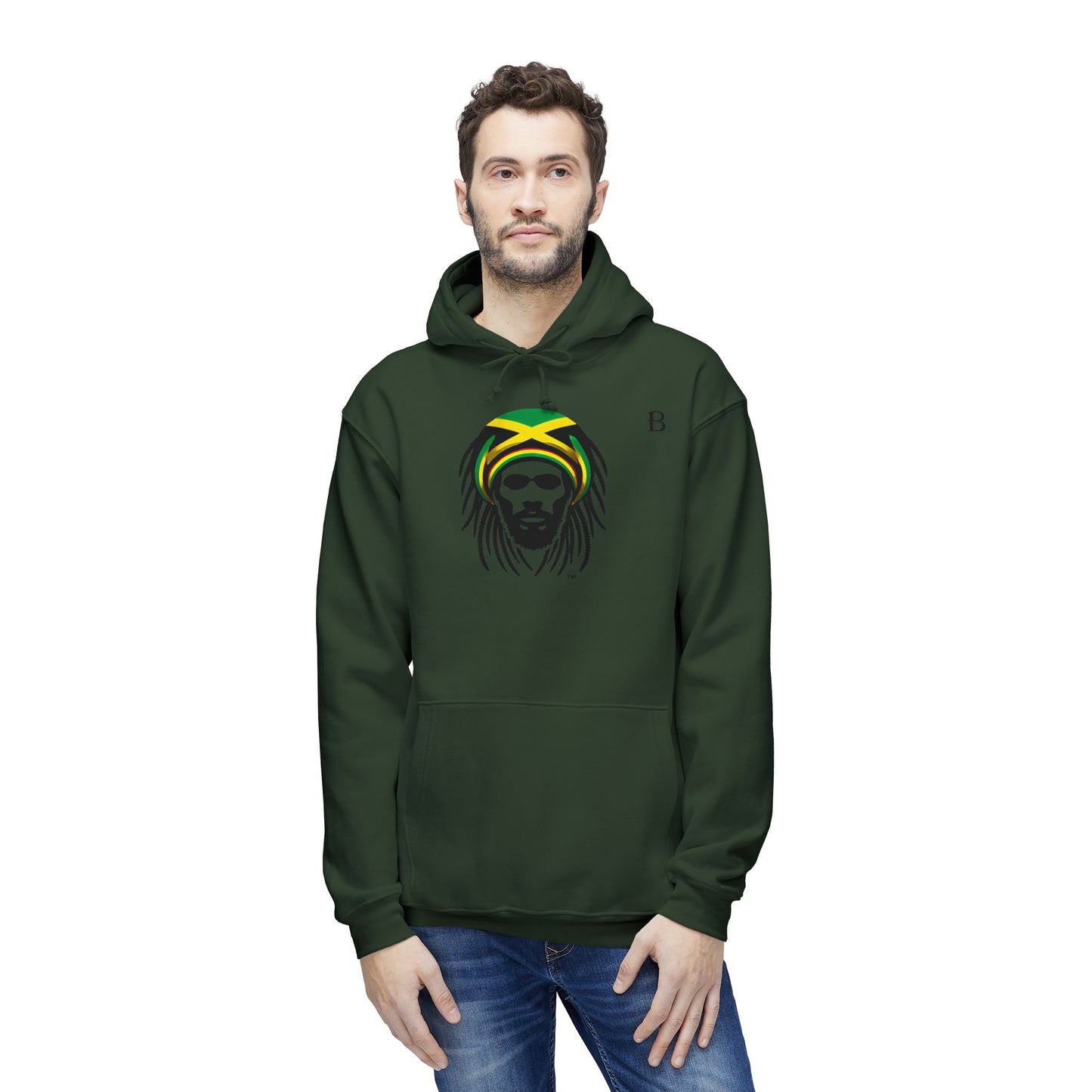 Begetter's Unisex Hooded Sweatshirt, Made in US