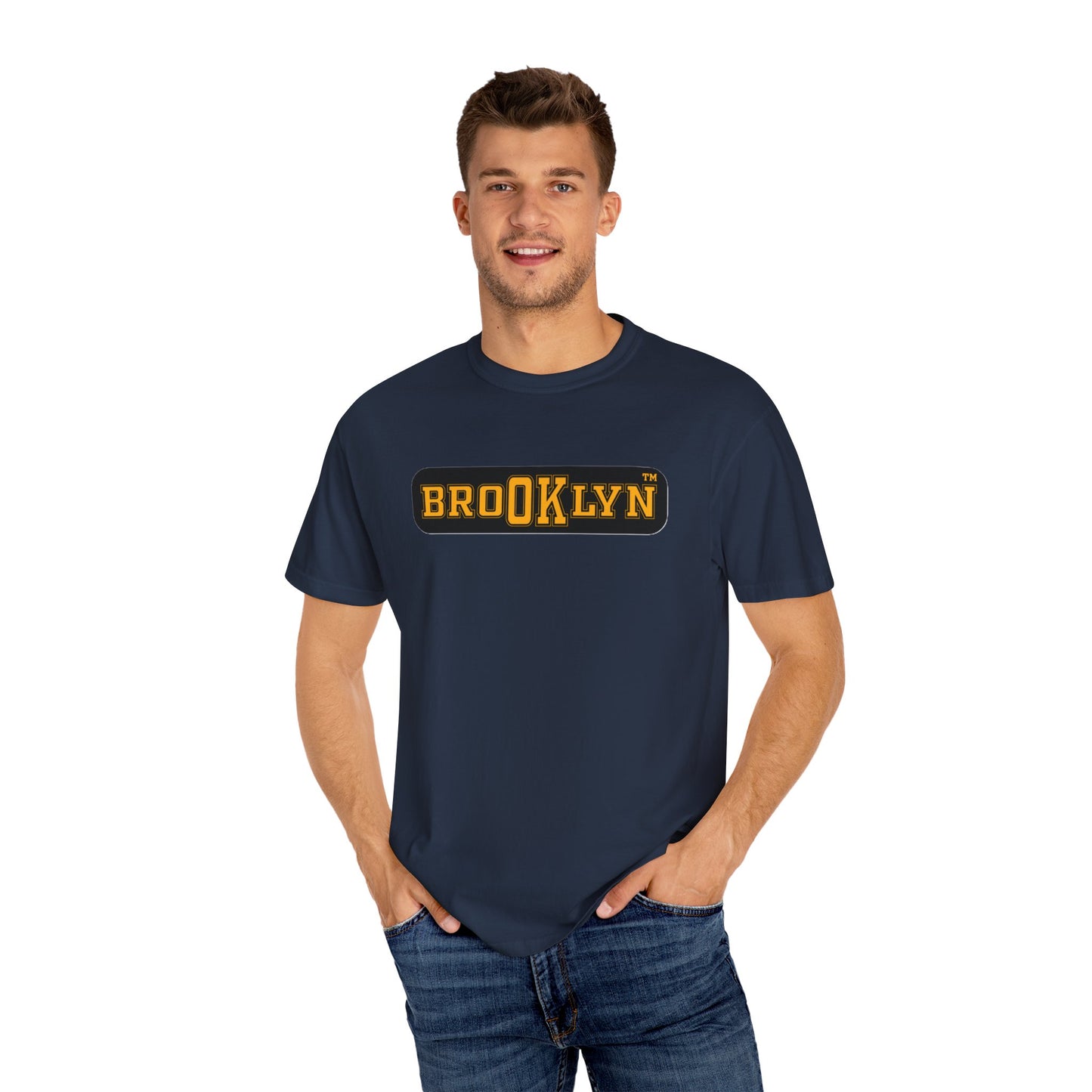 Ok Brooklyn Unisex Garment-Dyed T-shirt (OKBSLY)