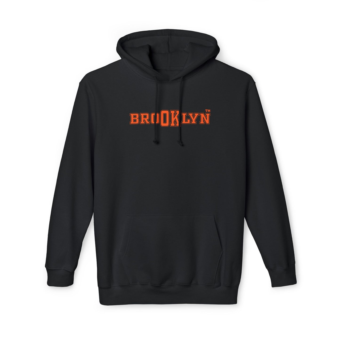 Ok Brooklyn's Unisex Hooded Sweatshirt, Made in US