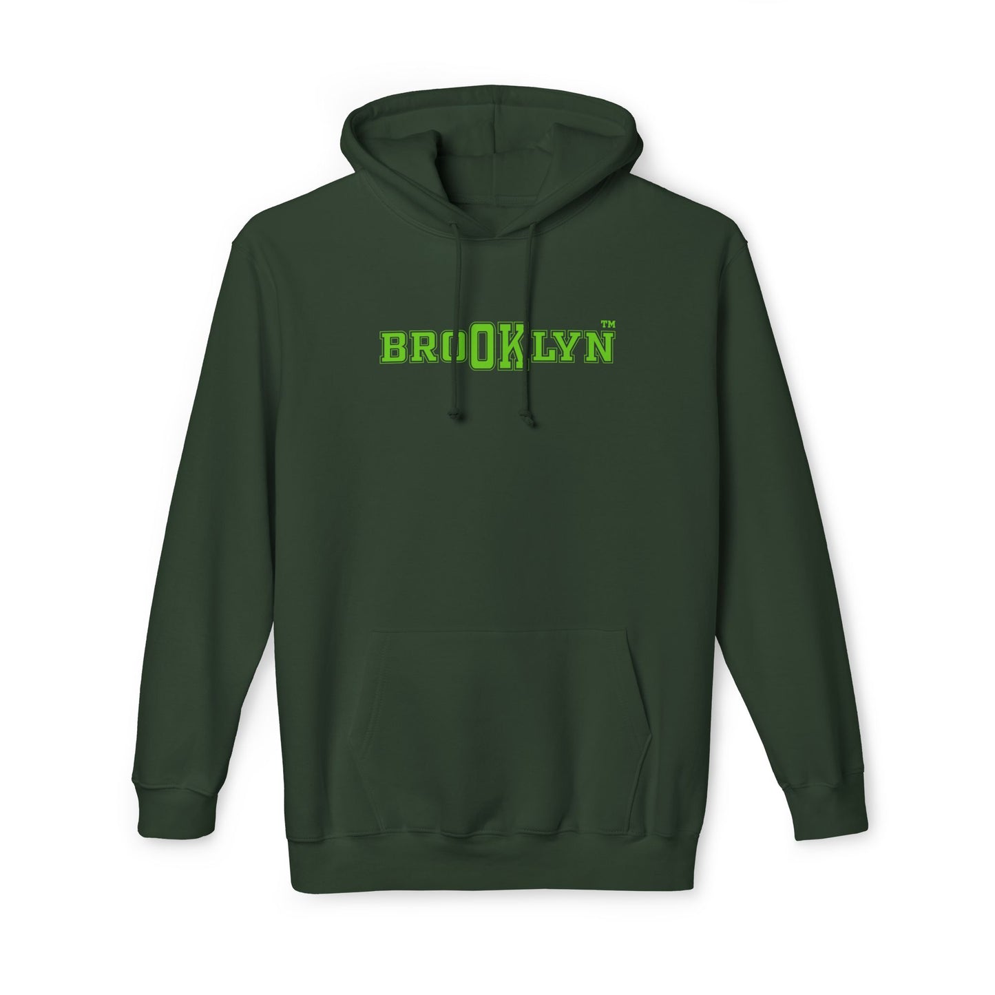 Ok Brooklyn's Unisex Hooded Sweatshirt, Made in US