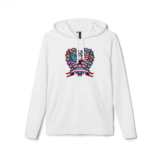 Butterfly's adidas Unisex Fleece Hoodie
