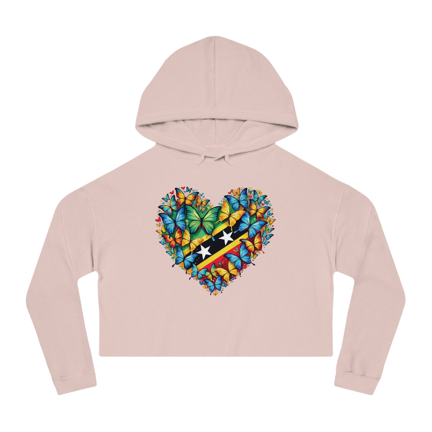 Women’s Cropped Butterfly's Heartland Hooded Sweatshirt