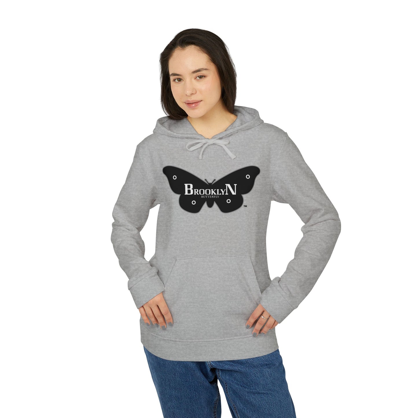 Brooklyn butterfly's adidas Unisex Fleece Hoodie