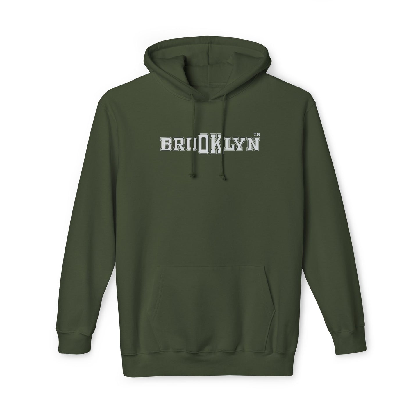 Ok Brooklyn's Unisex Hooded Sweatshirt, Made in US