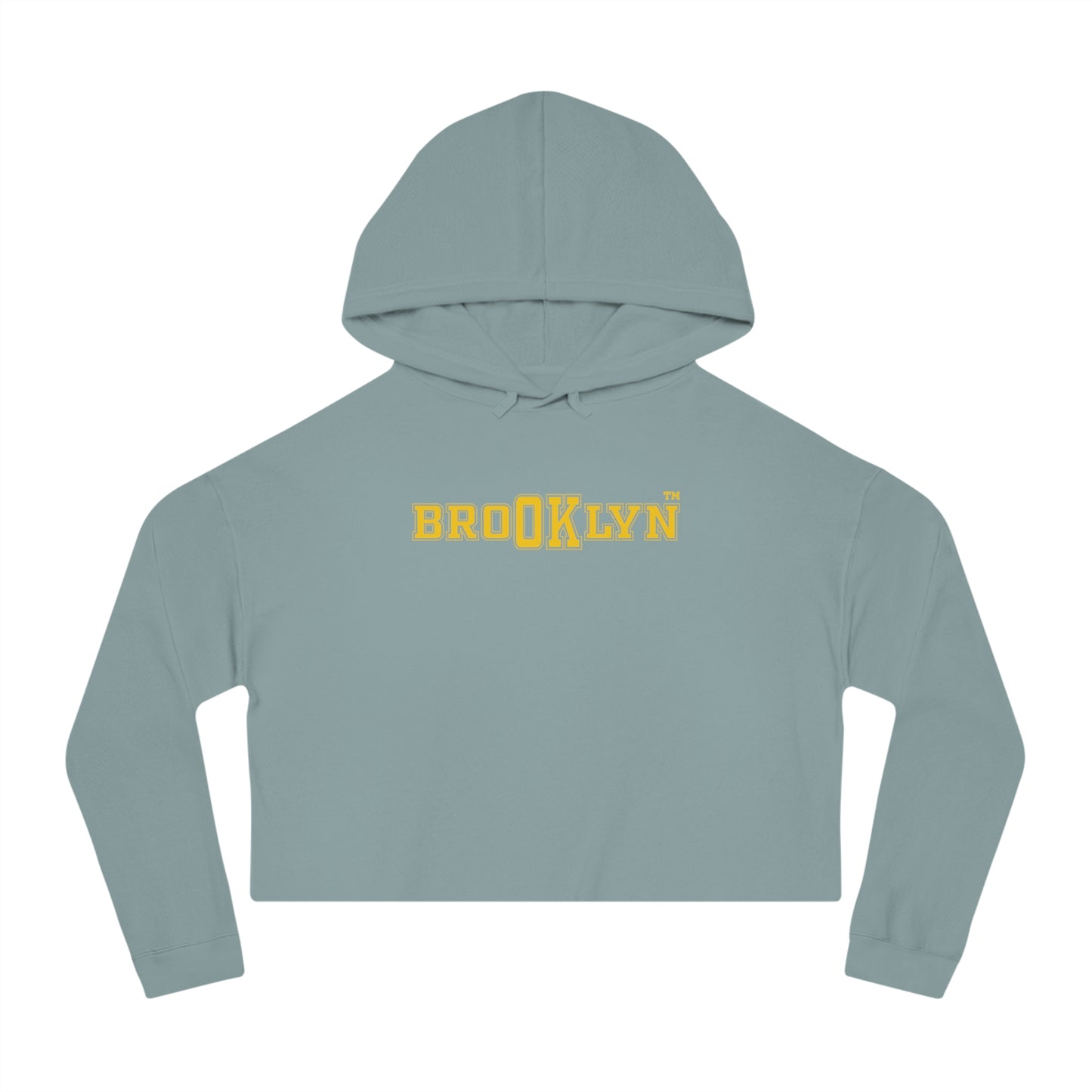 Ok Brooklyn's Women’s Cropped Hooded Sweatshirt