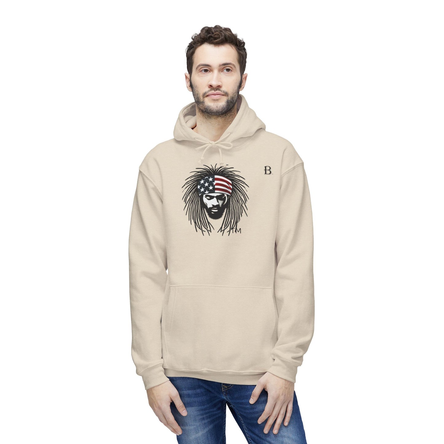 Begetter's Unisex Hooded Sweatshirt, Made in US