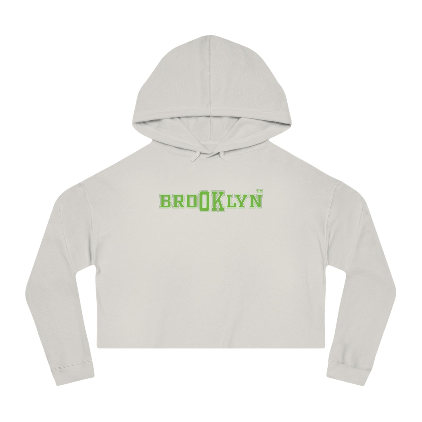Ok Brooklyn's Women’s Cropped Hooded Sweatshirt