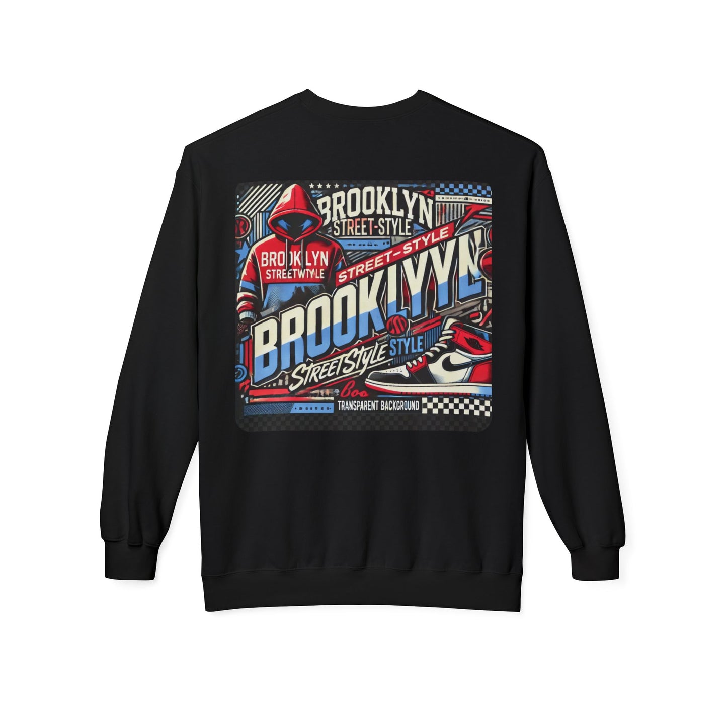 Ok Brooklyn's Unisex Midweight Softstyle Fleece Crewneck Sweatshirt