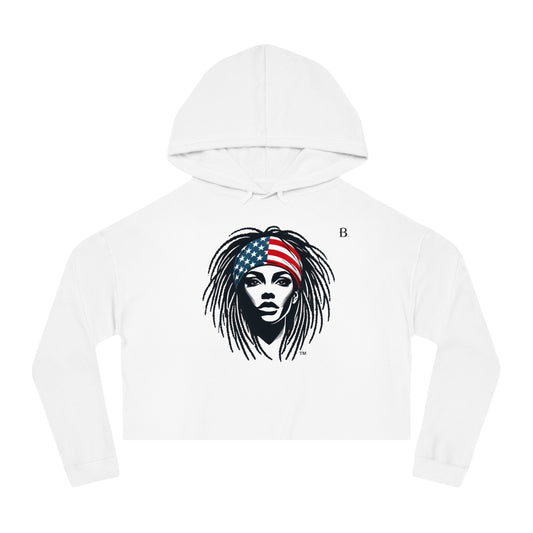 Begetter's Women’s Cropped Hooded Sweatshirt