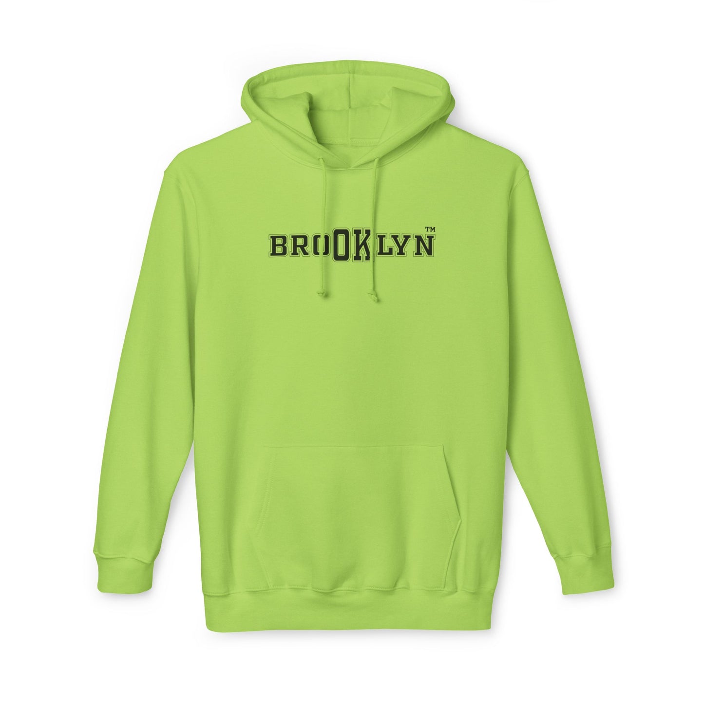 Ok Brooklyn's Unisex Hooded Sweatshirt, Made in US