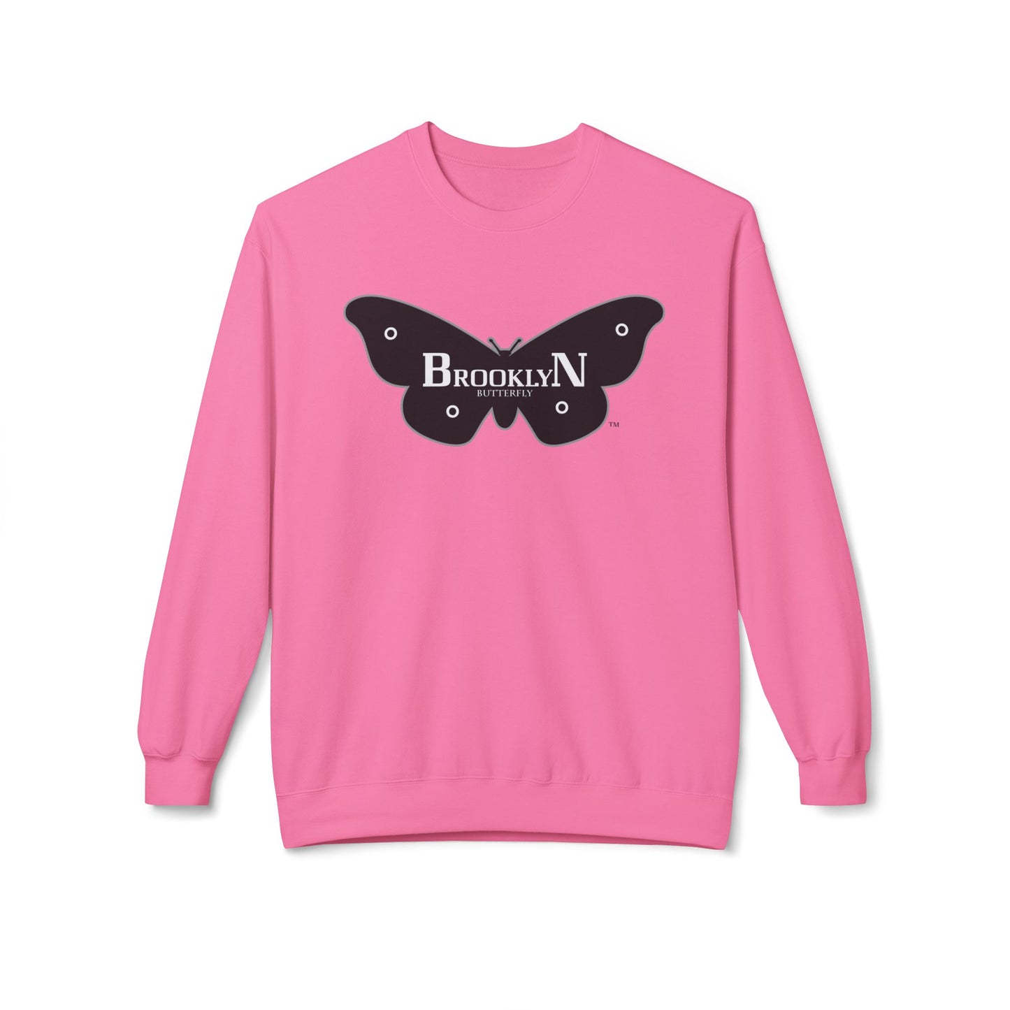 Brooklyn Butterfly's Unisex Midweight Softstyle Fleece Crewneck Sweatshirt