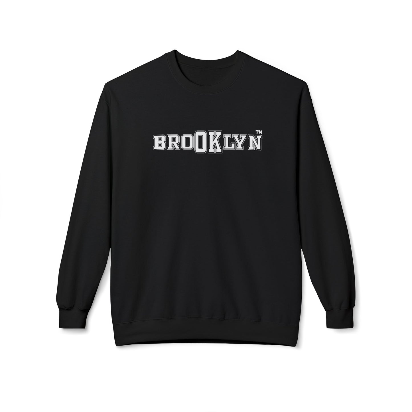 Ok Brooklyn's Unisex Midweight Softstyle Fleece Crewneck Sweatshirt