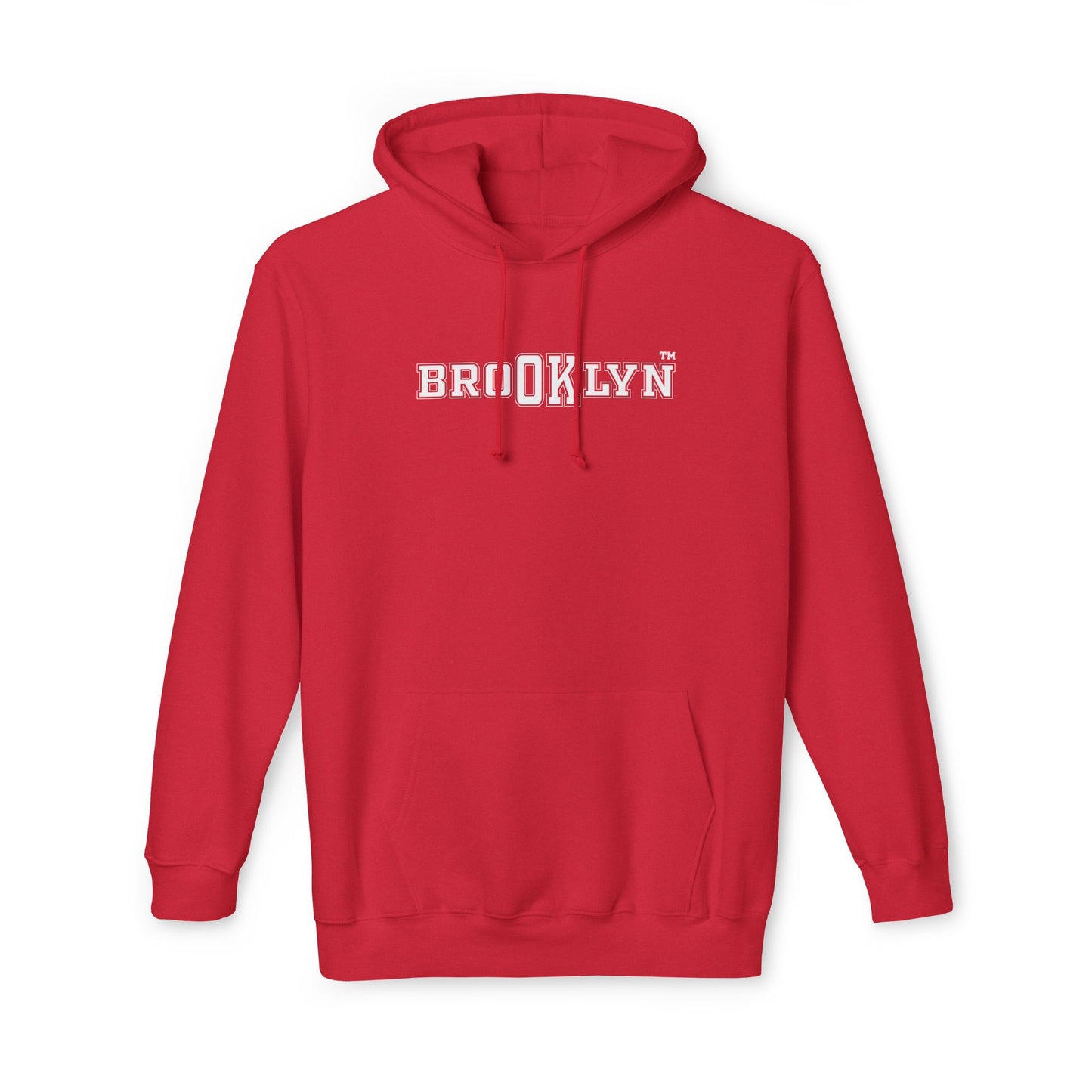Ok Brooklyn's Unisex Hooded Sweatshirt, Made in US