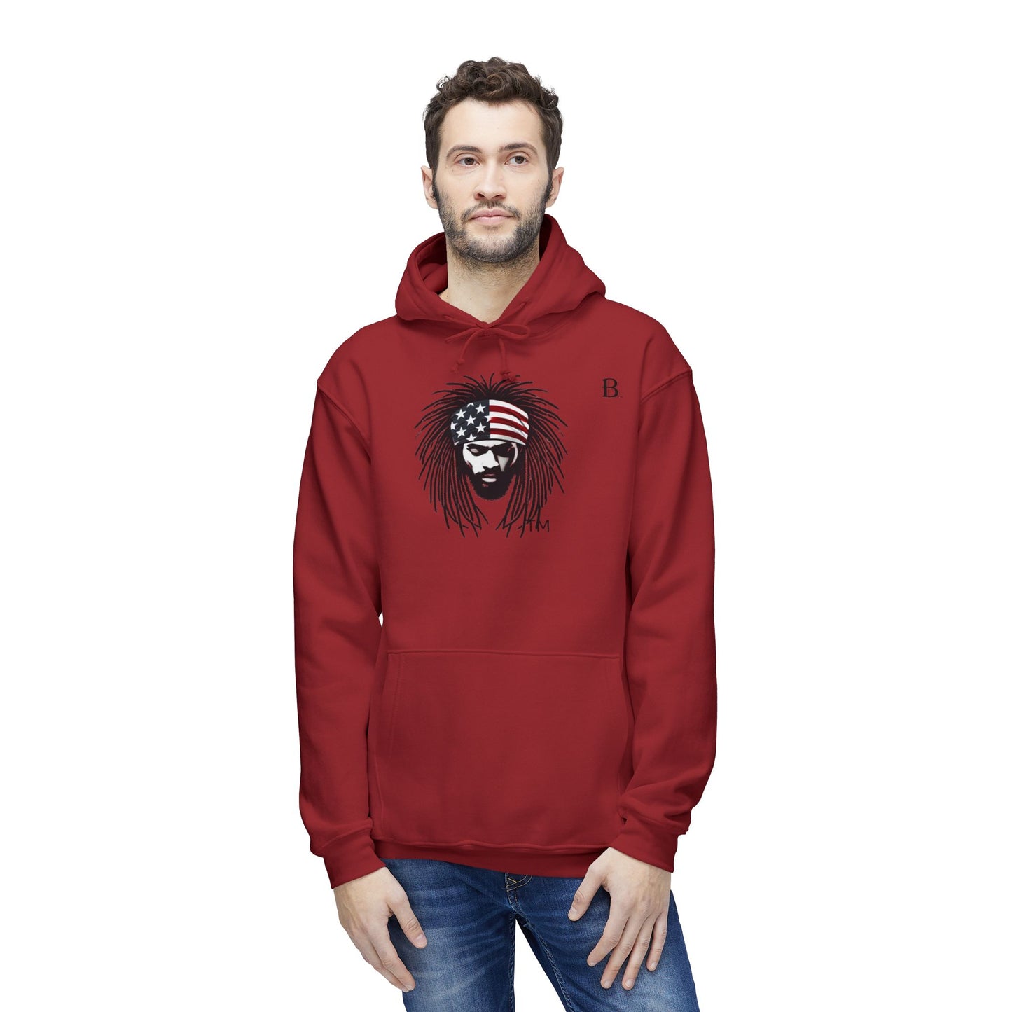 Begetter's Unisex Hooded Sweatshirt, Made in US