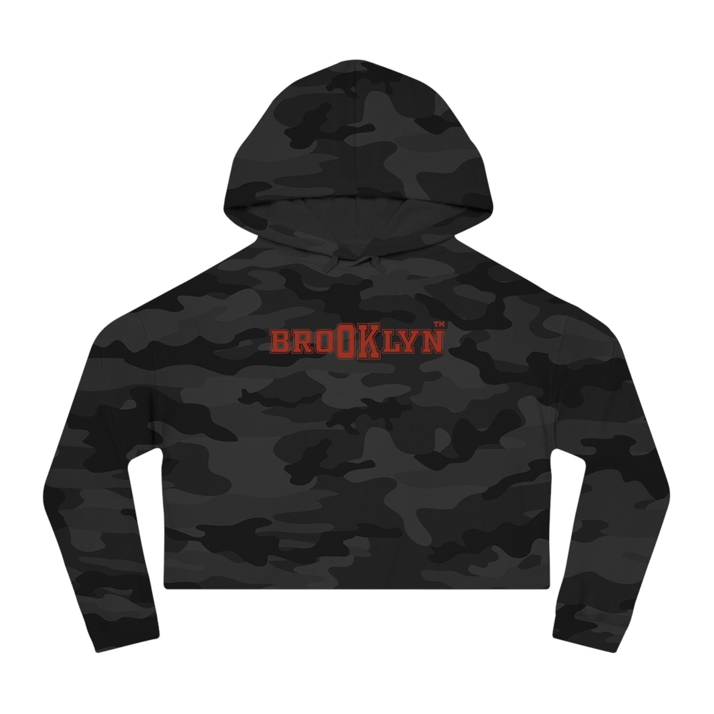 Ok Brooklyn's Women’s Cropped Hooded Sweatshirt
