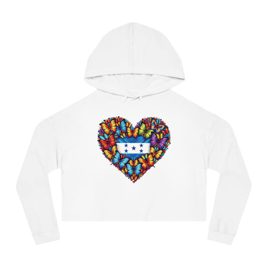 Women’s Cropped Butterfly's Heartland Hooded Sweatshirt