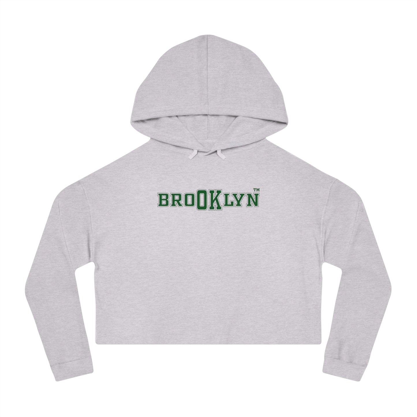Ok Brooklyn's Women’s Cropped Hooded Sweatshirt