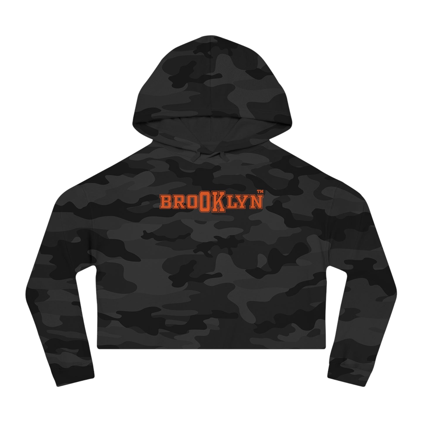 Ok Brooklyn's Women’s Cropped Hooded Sweatshirt