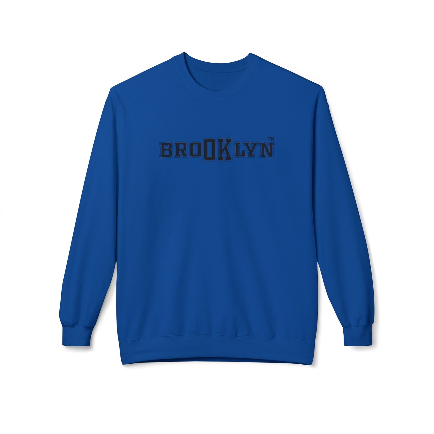 Ok Brooklyn's Unisex Midweight Softstyle Fleece Crewneck Sweatshirt