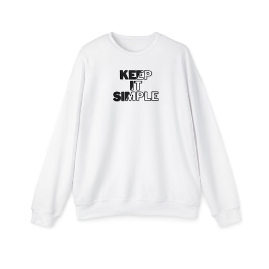 Begetter's Unisex Drop Shoulder Sweatshirt - Keep It Simple