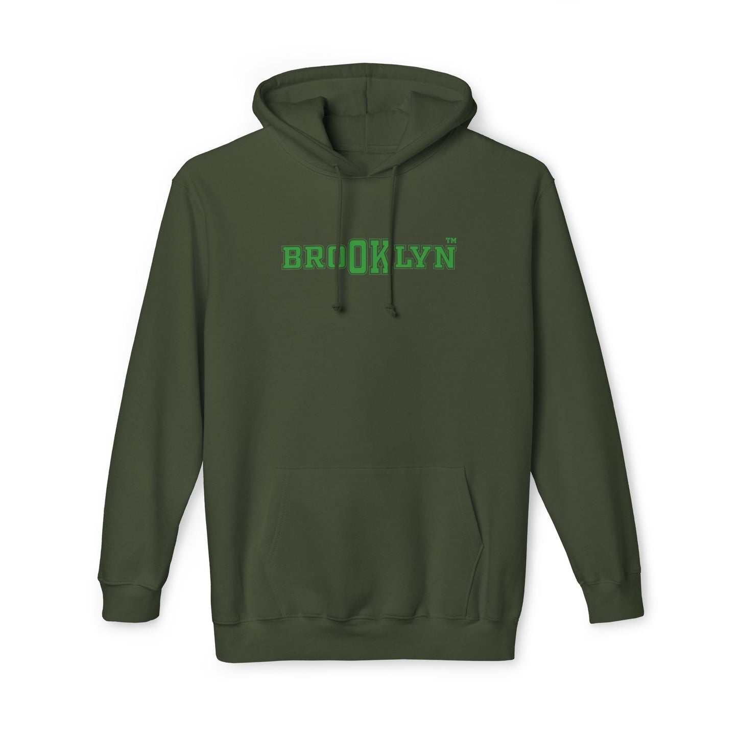 Ok Brooklyn's Unisex Hooded Sweatshirt, Made in US
