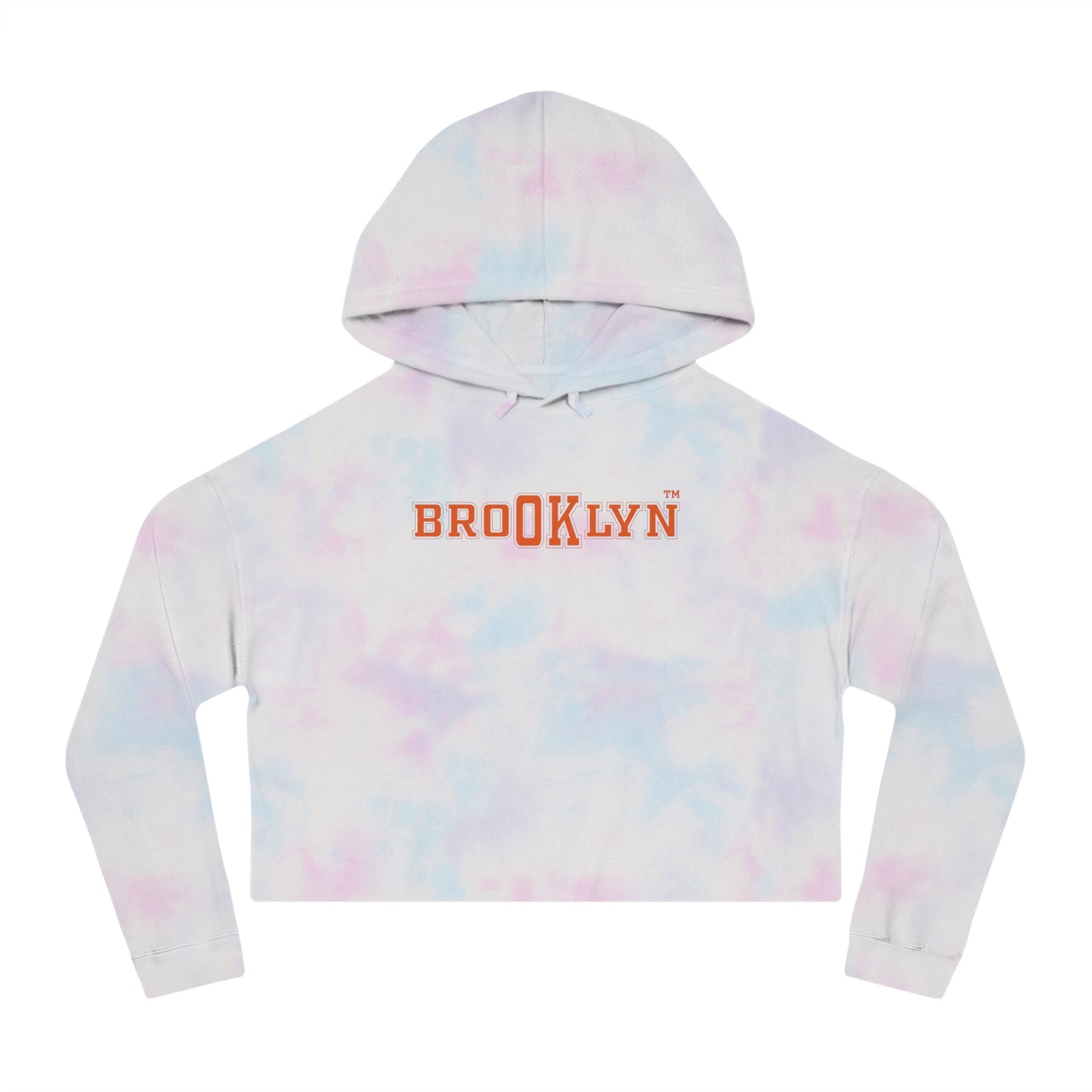 Ok Brooklyn's Women’s Cropped Hooded Sweatshirt