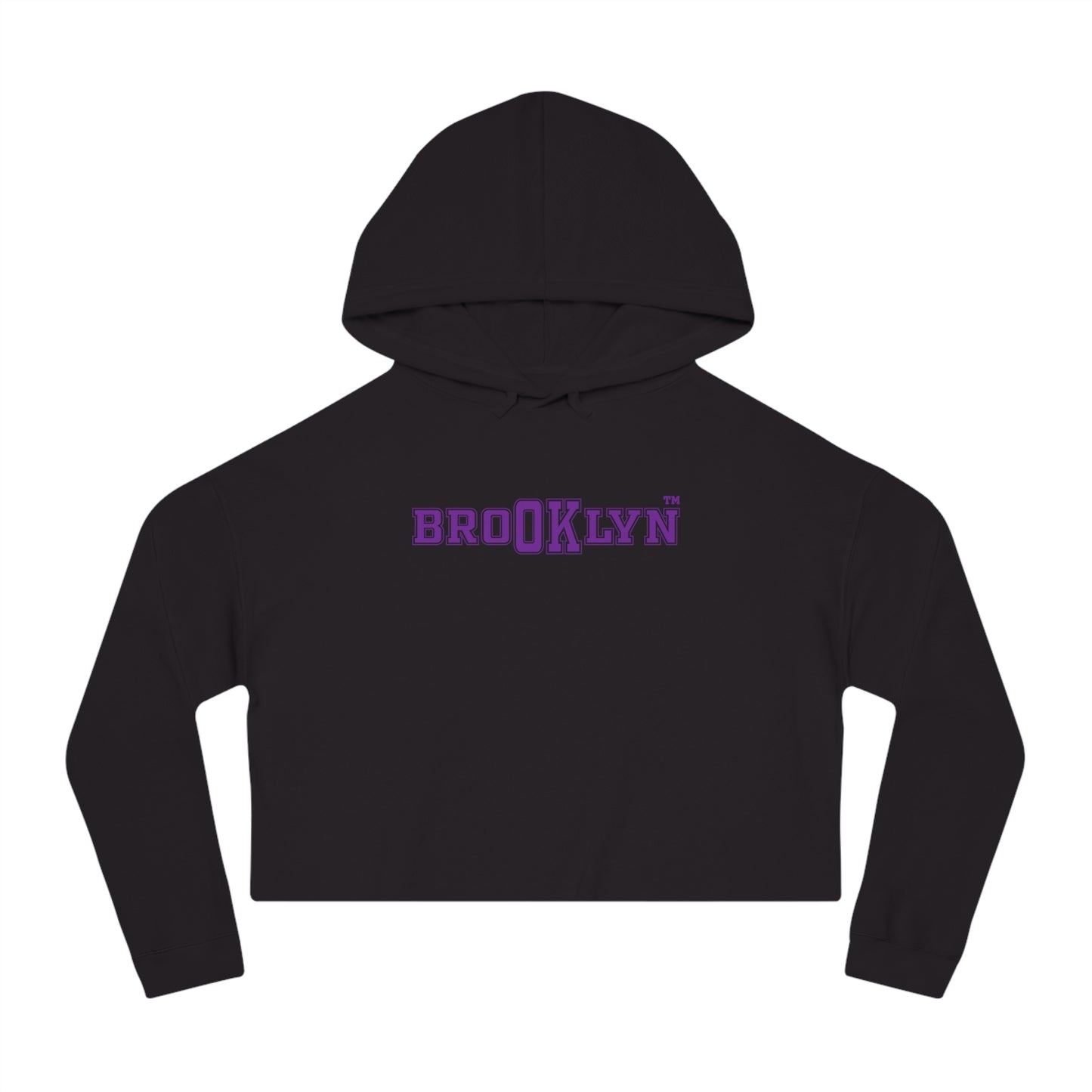 Ok Brooklyn's Women’s Cropped Hooded Sweatshirt