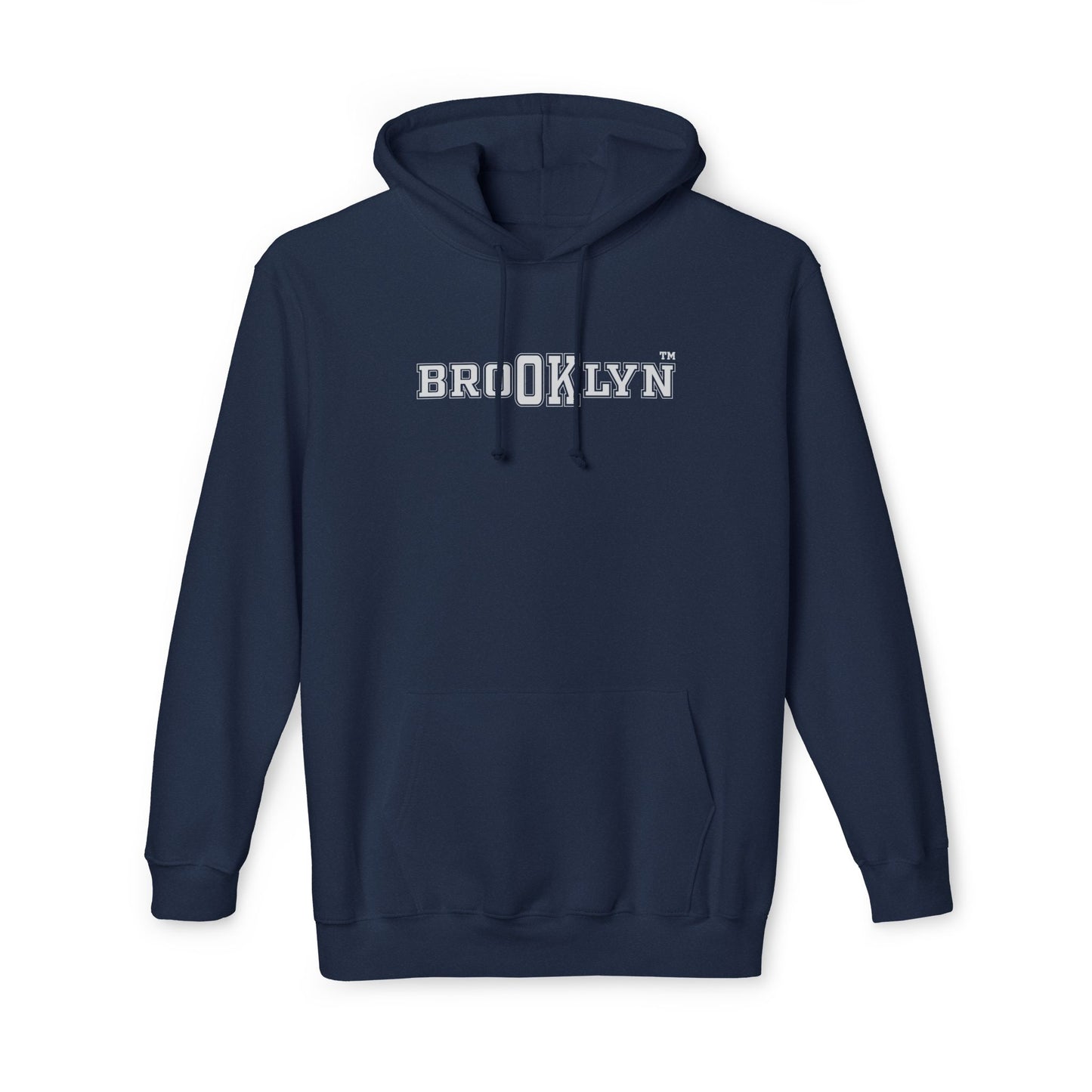 Ok Brooklyn's Unisex Hooded Sweatshirt, Made in US