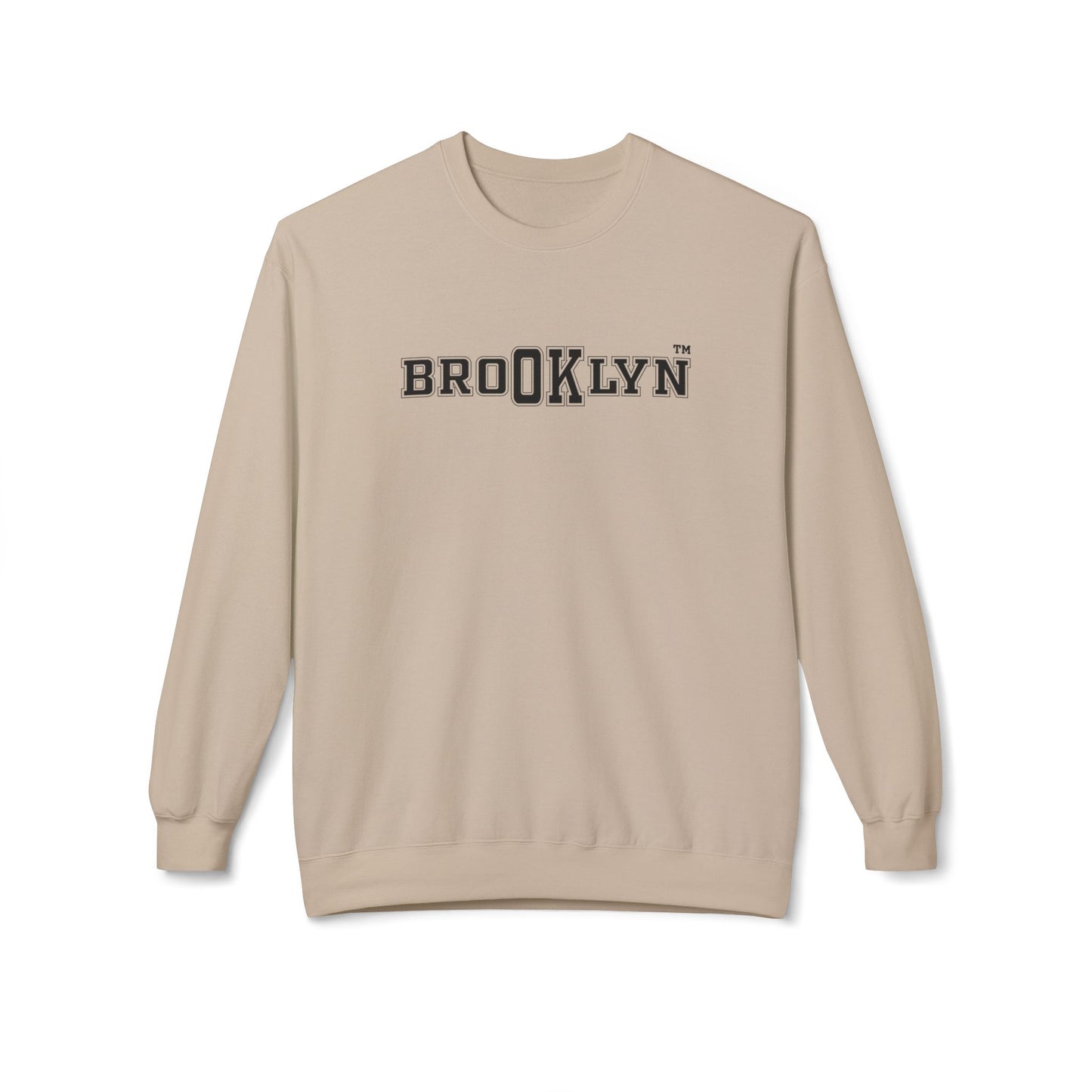 Ok Brooklyn's Unisex Midweight Softstyle Fleece Crewneck Sweatshirt