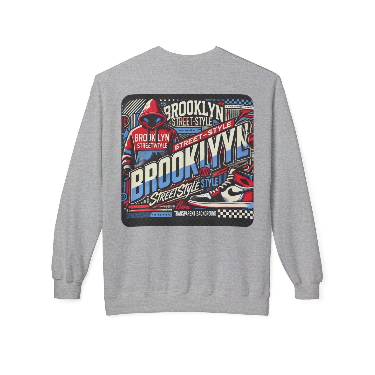 Ok Brooklyn's Unisex Midweight Softstyle Fleece Crewneck Sweatshirt