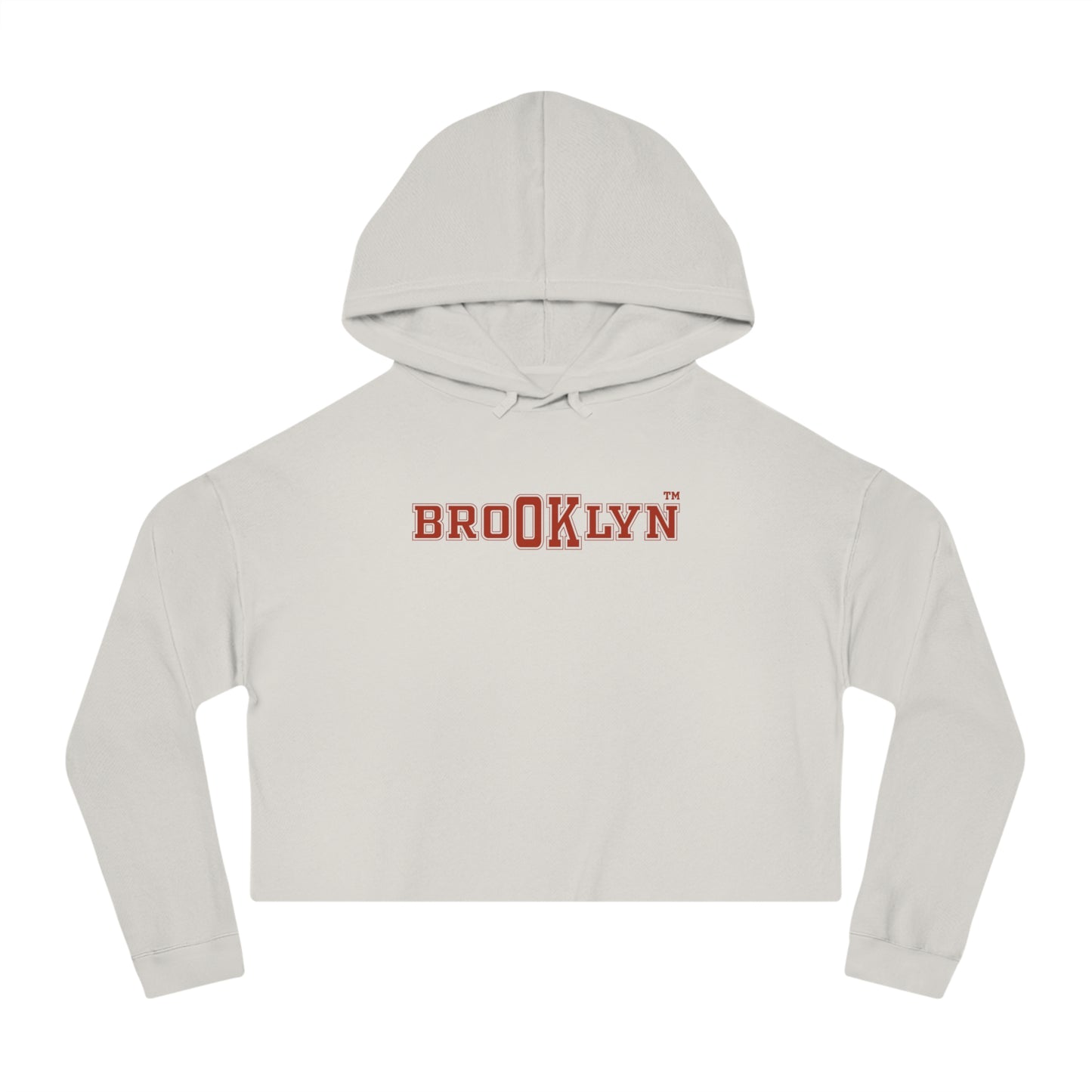 Ok Brooklyn's Women’s Cropped Hooded Sweatshirt
