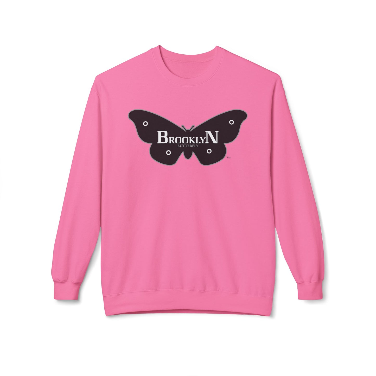 Brooklyn Butterfly's Unisex Midweight Softstyle Fleece Crewneck Sweatshirt