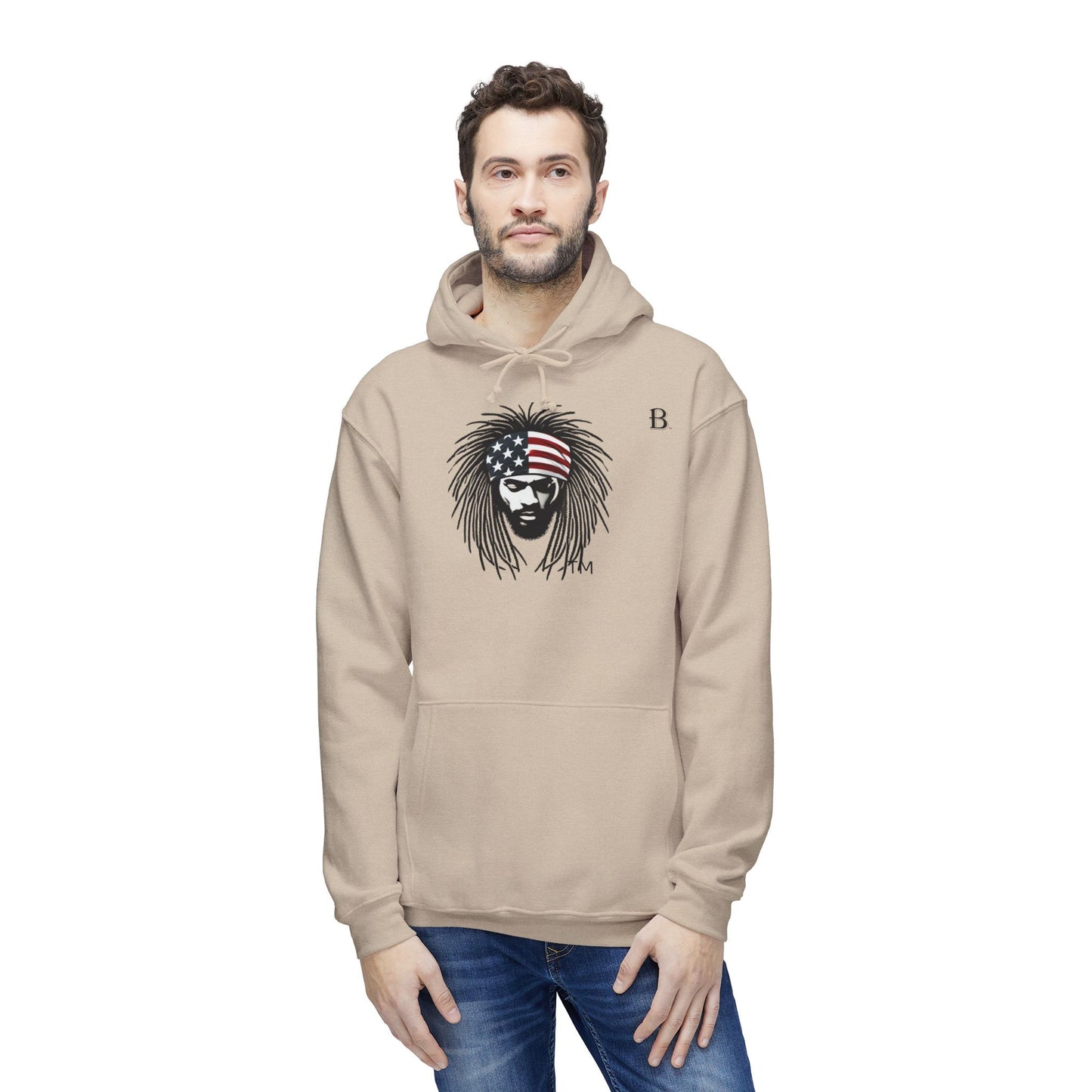 Begetter's Unisex Hooded Sweatshirt, Made in US