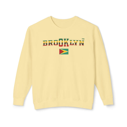 Guyana Unisex Lightweight Crewneck Sweatshirt
