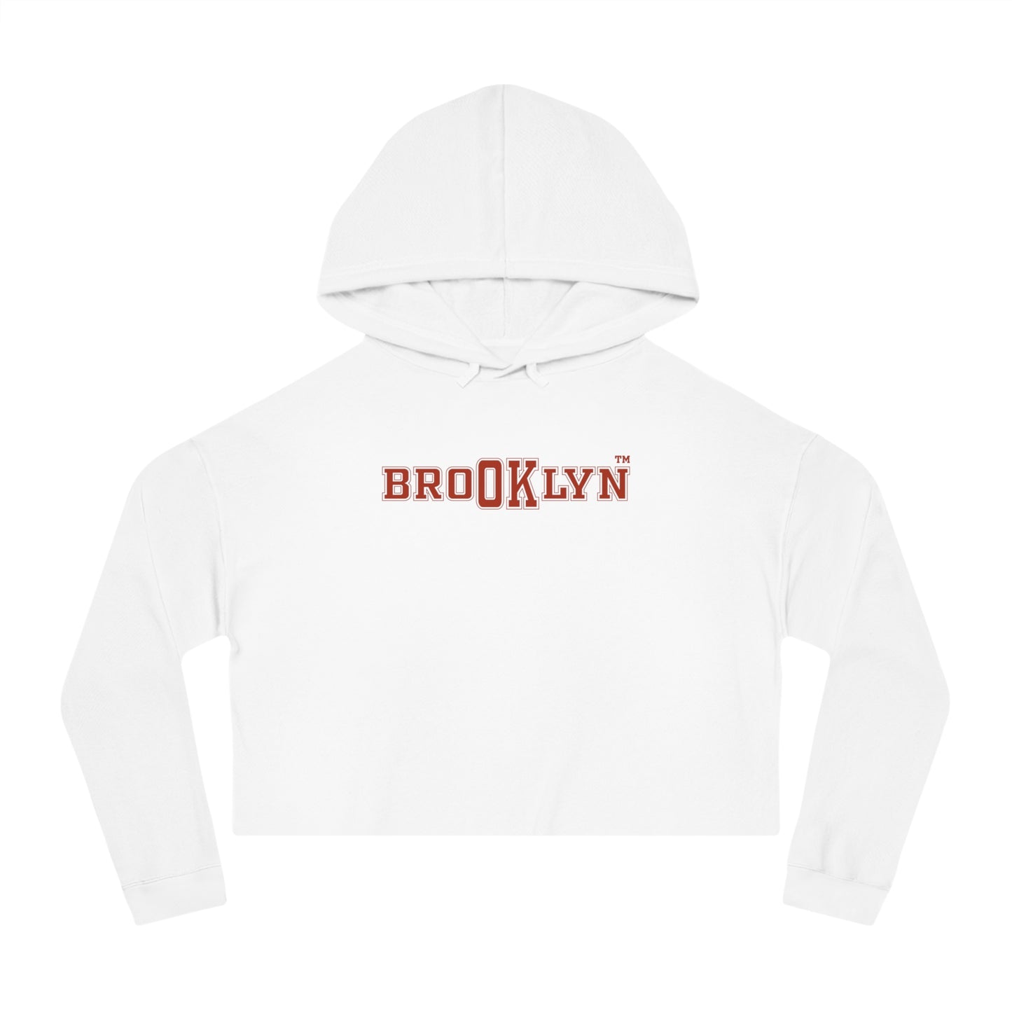 Ok Brooklyn's Women’s Cropped Hooded Sweatshirt