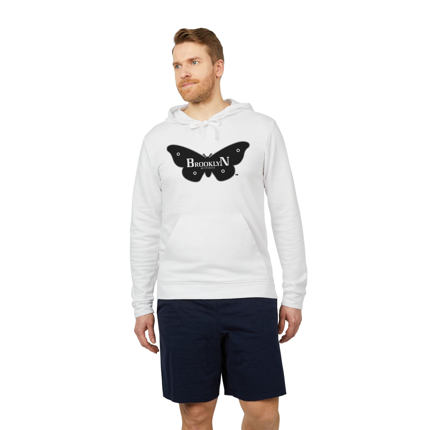 Brooklyn butterfly's adidas Unisex Fleece Hoodie