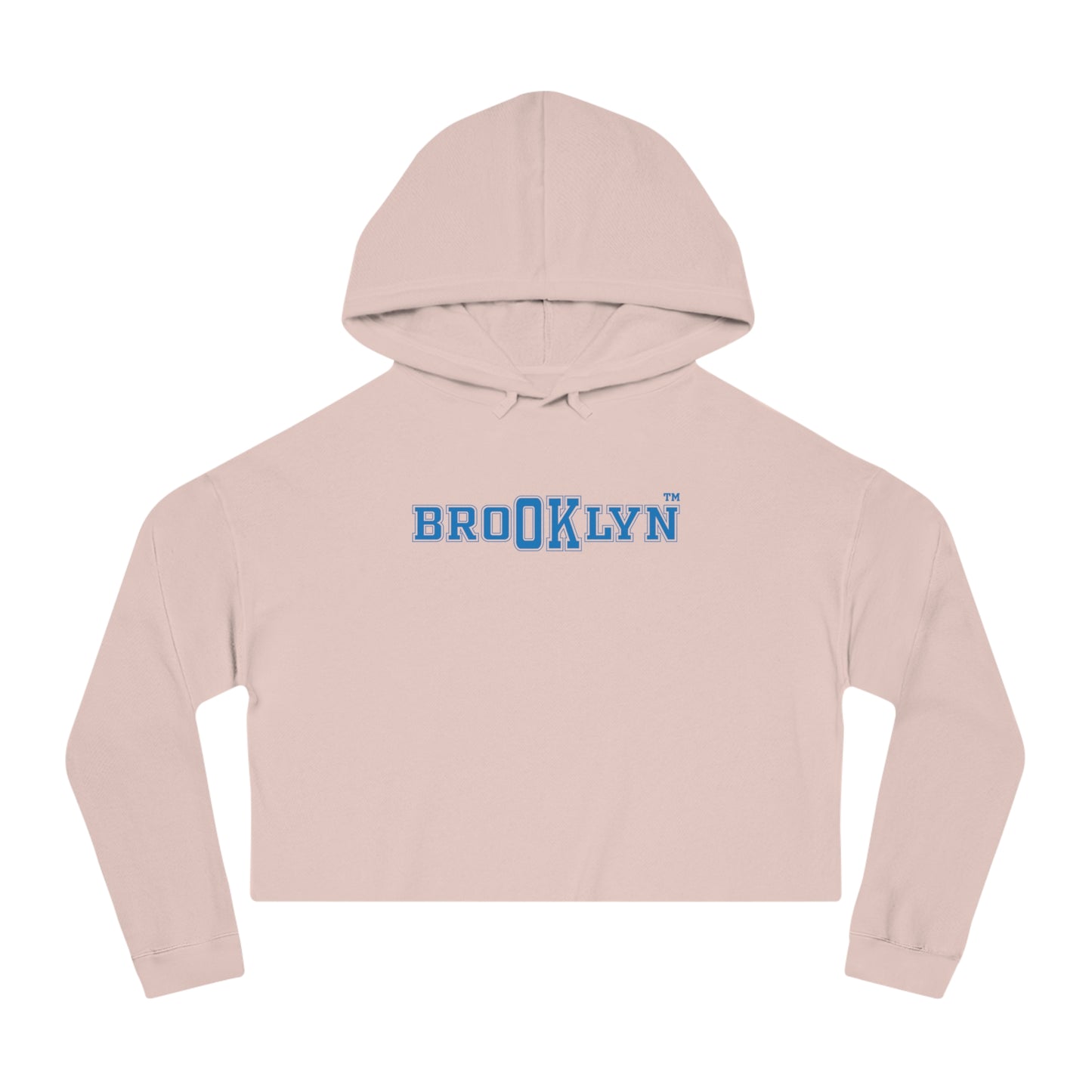 Ok Brooklyn's Women’s Cropped Hooded Sweatshirt