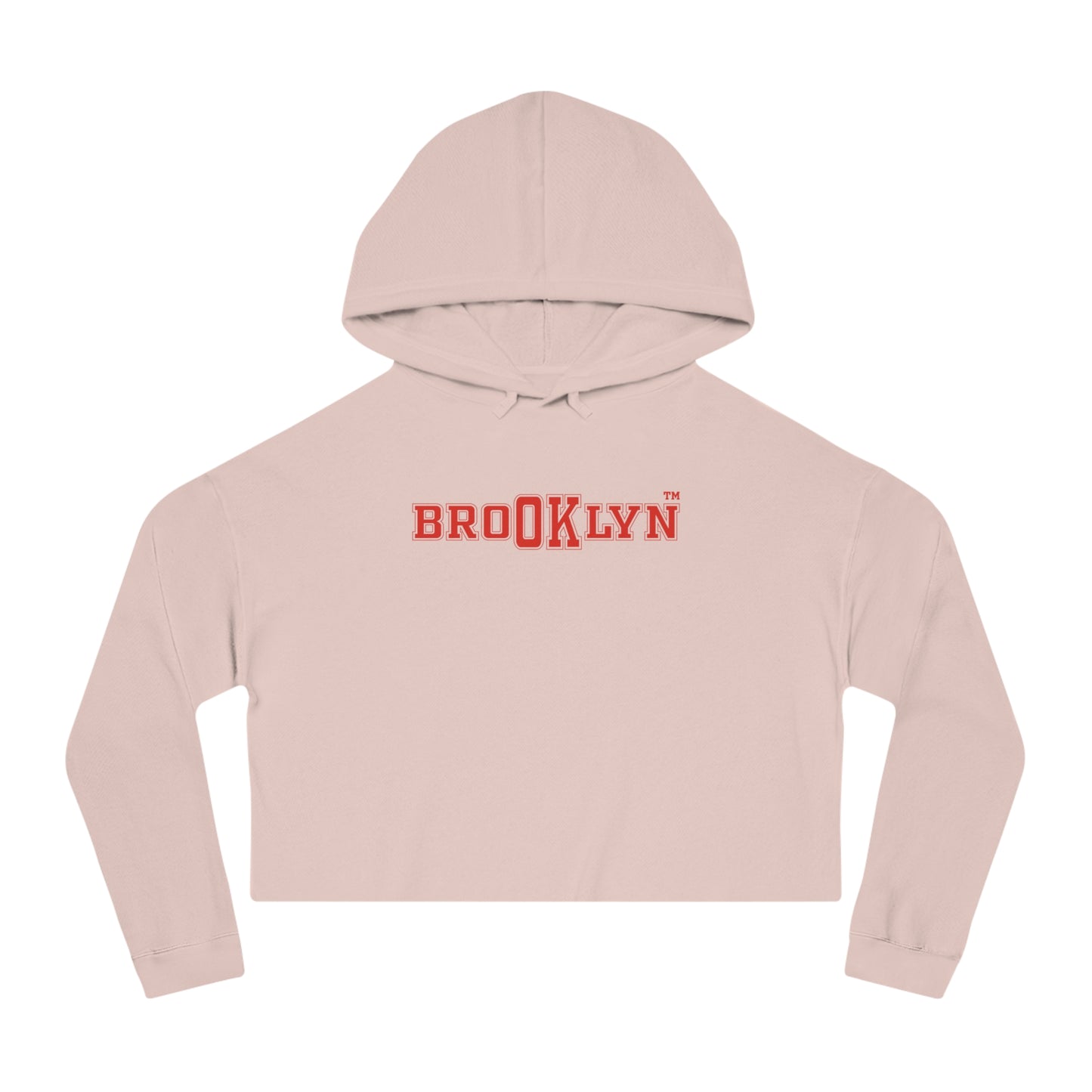 Ok Brooklyn's Women’s Cropped Hooded Sweatshirt