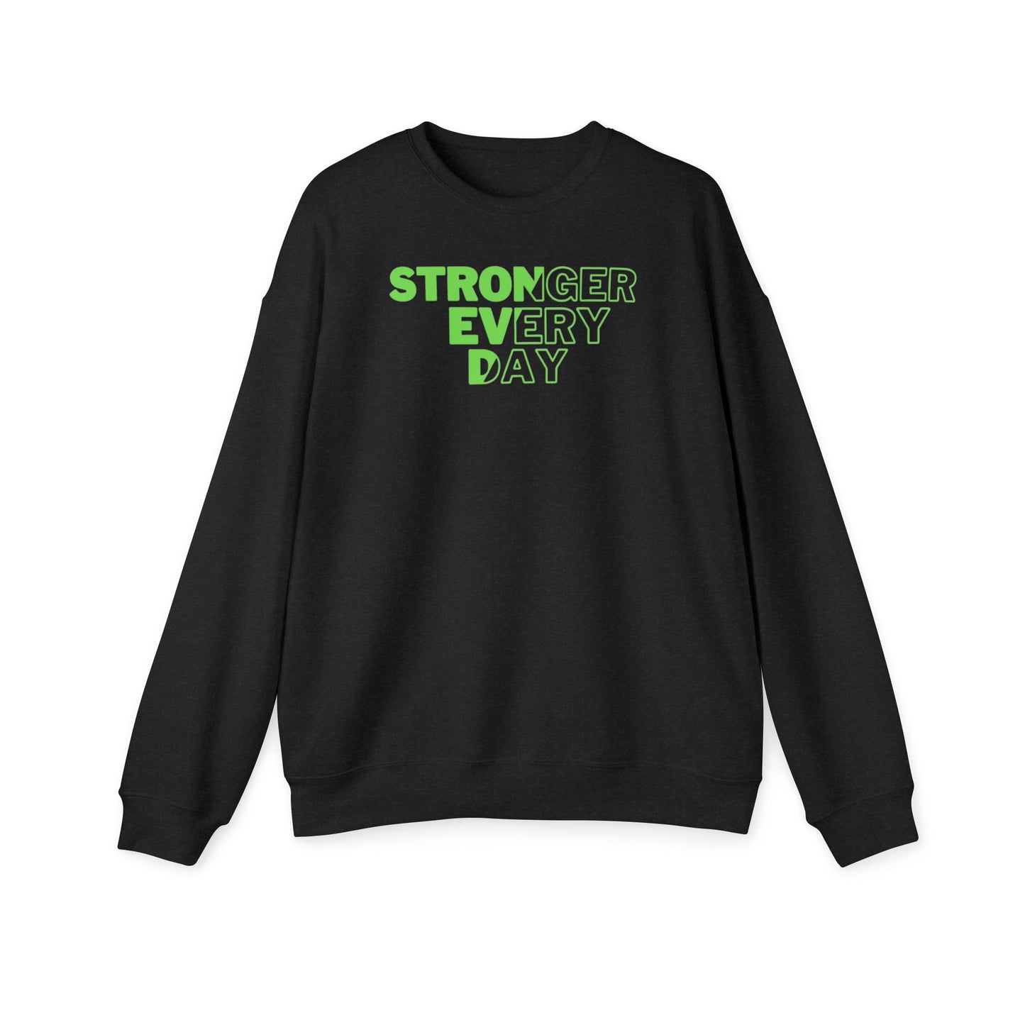 Begetter's Unisex Drop Shoulder Sweatshirt - Stronger Every Day