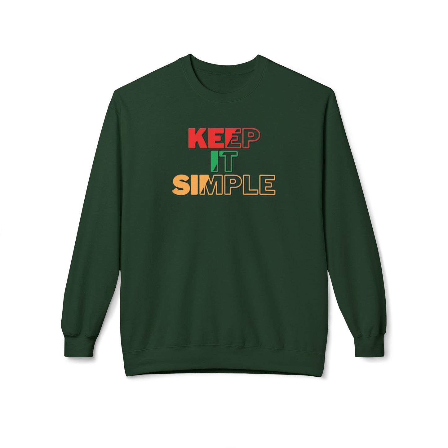 Begetter's "Keep It Simple" Unisex Crewneck Sweatshirt