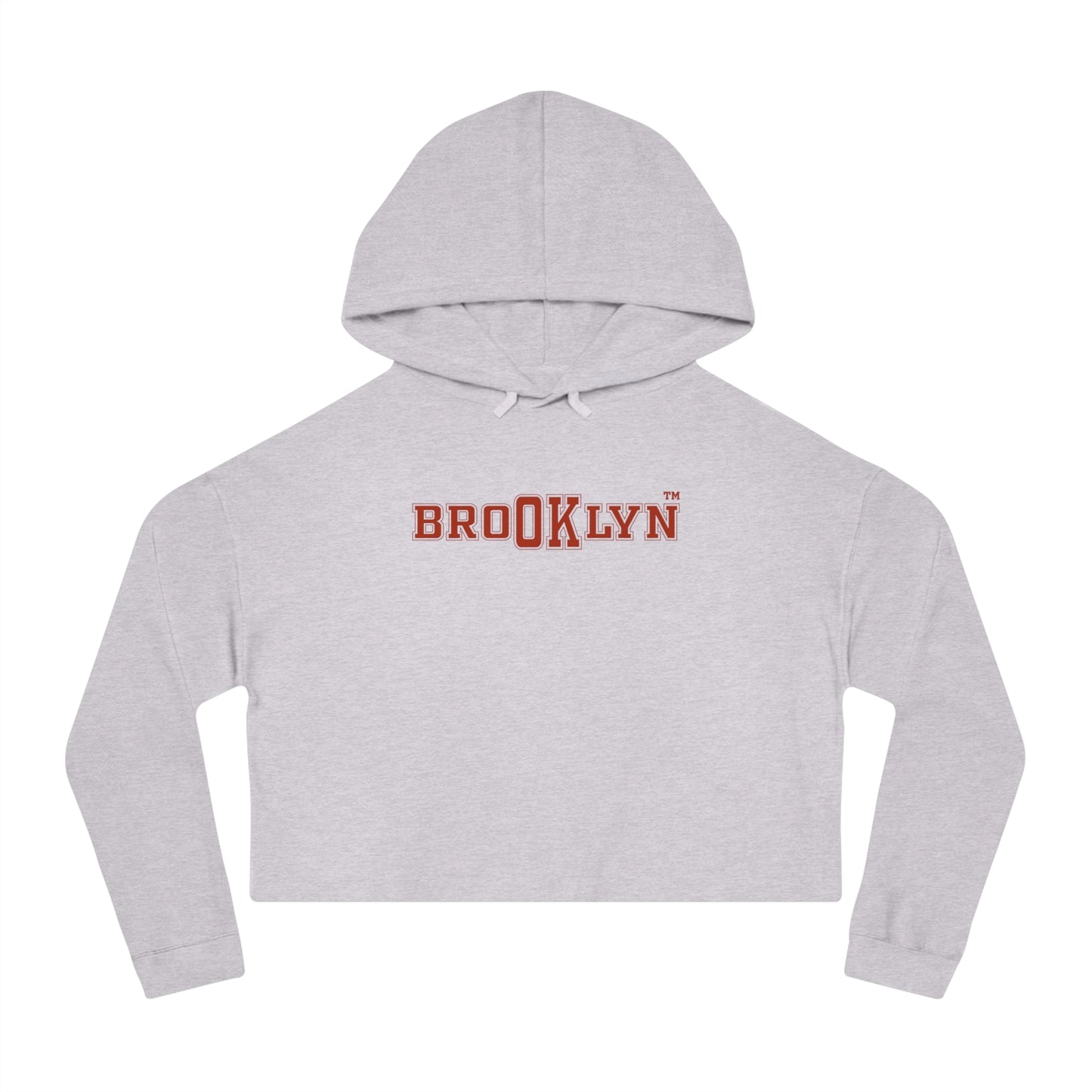 Ok Brooklyn's Women’s Cropped Hooded Sweatshirt