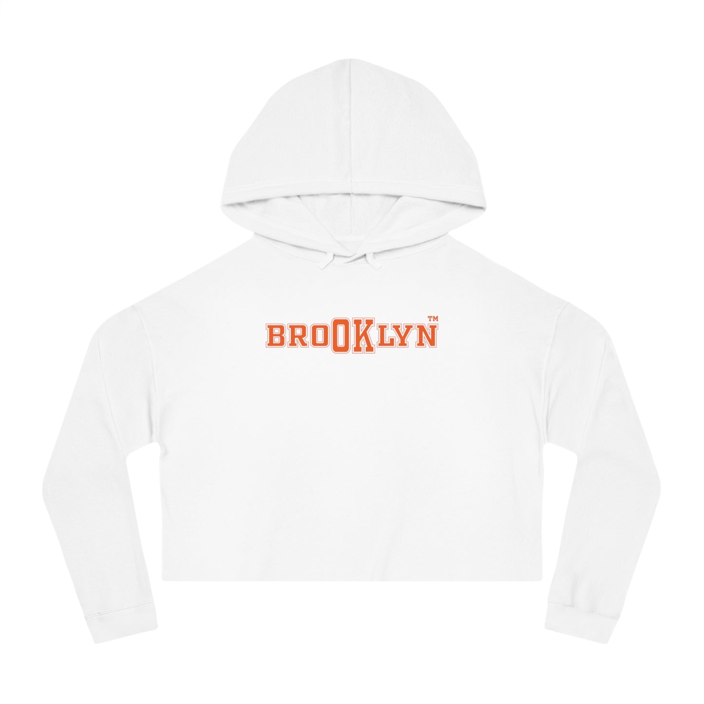 Ok Brooklyn's Women’s Cropped Hooded Sweatshirt