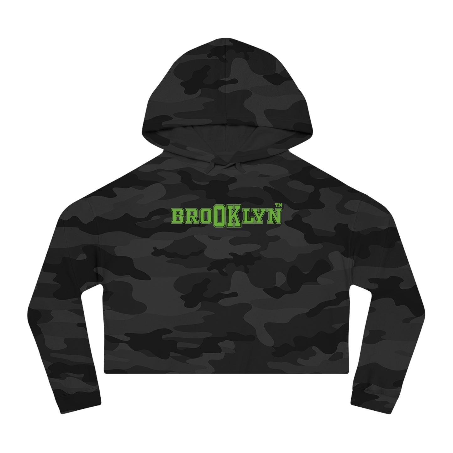 Ok Brooklyn's Women’s Cropped Hooded Sweatshirt