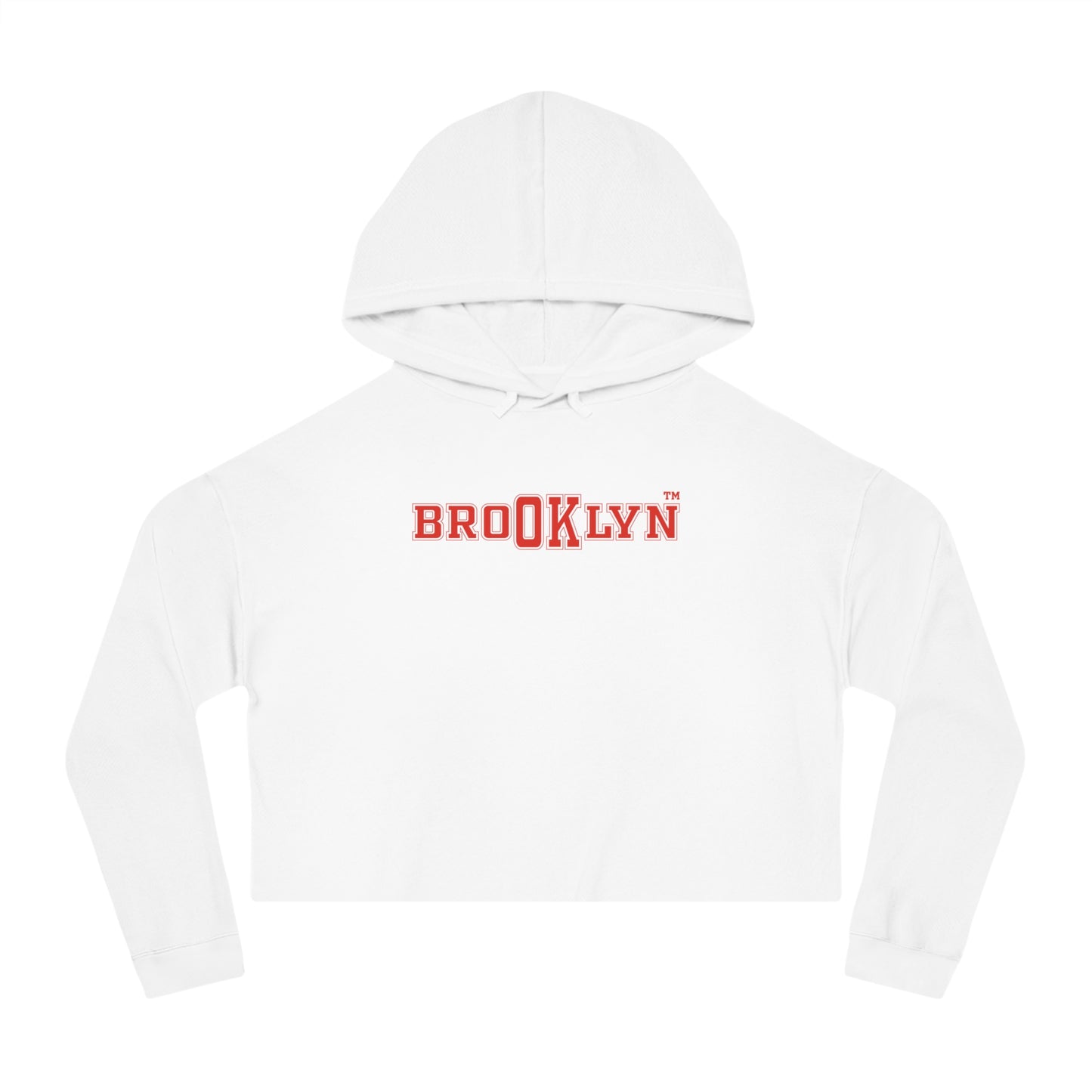 Ok Brooklyn's Women’s Cropped Hooded Sweatshirt