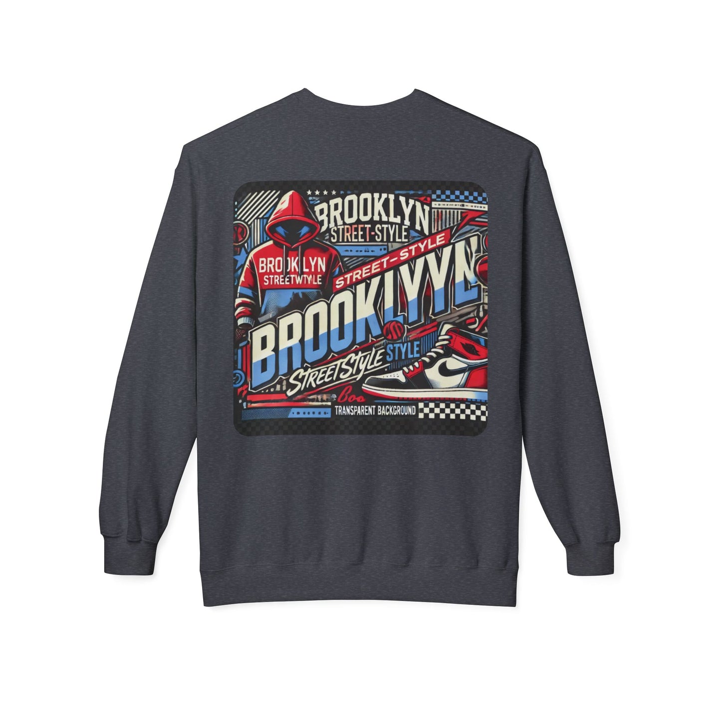 Ok Brooklyn's Unisex Midweight Softstyle Fleece Crewneck Sweatshirt