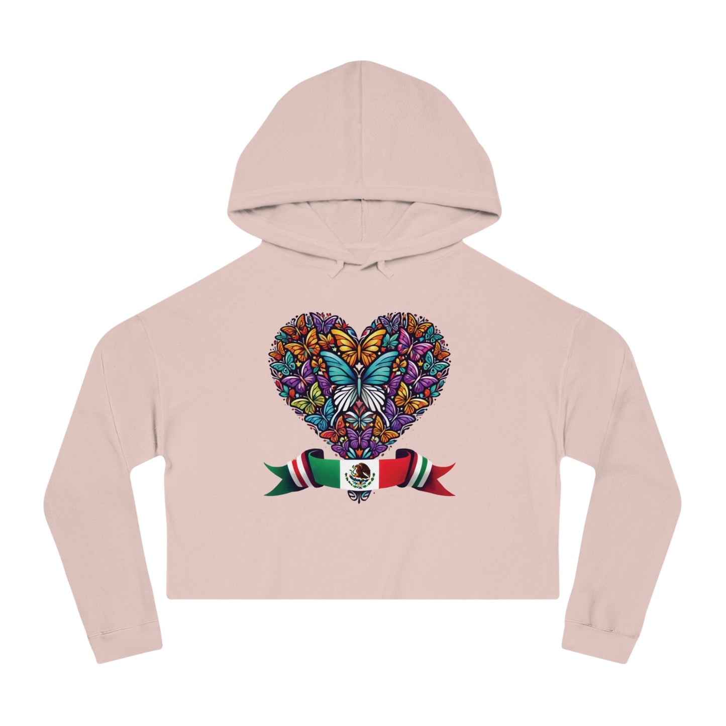Women’s Cropped Butterfly's Heartland Hooded Sweatshirt