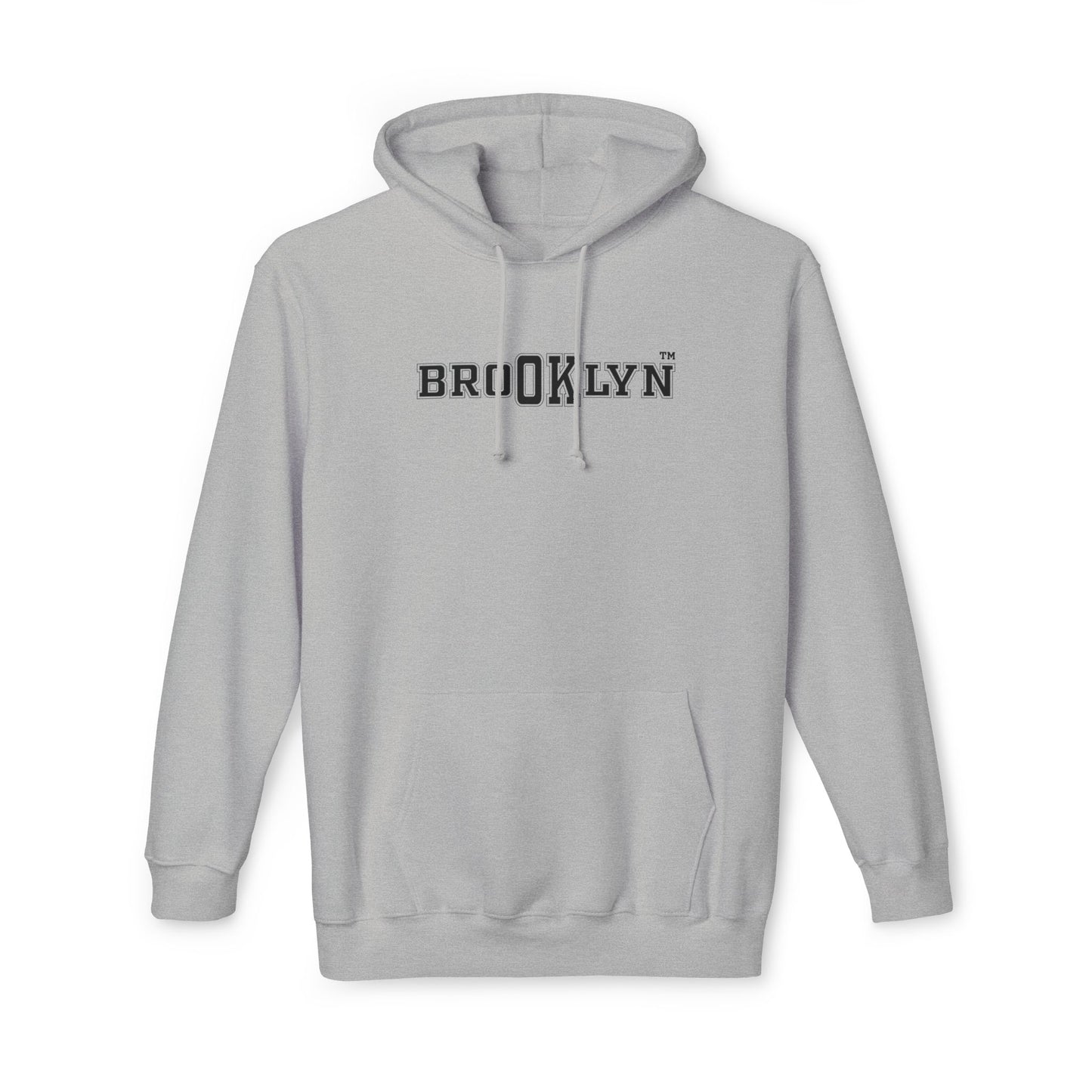 Ok Brooklyn's Unisex Hooded Sweatshirt, Made in US
