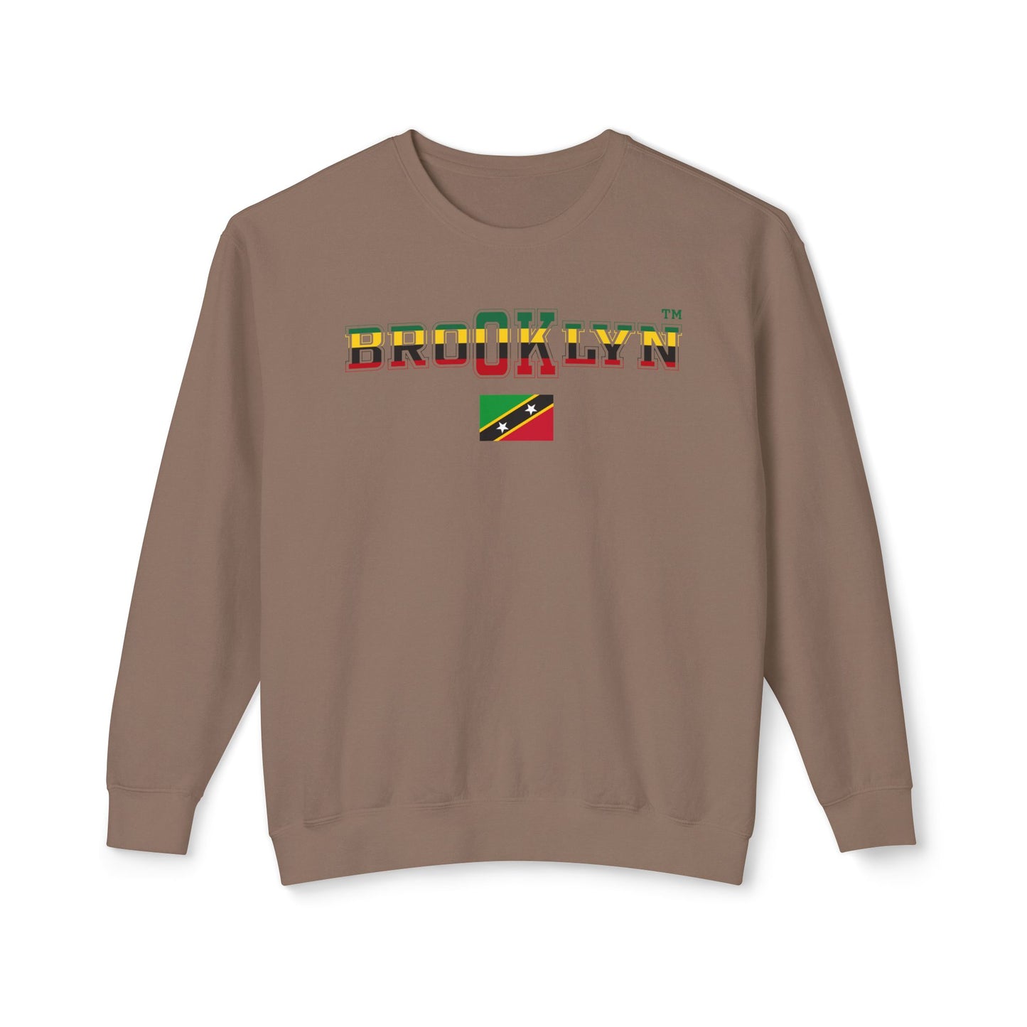 St. Kitts and Nevis Unisex Lightweight Crewneck Sweatshirt