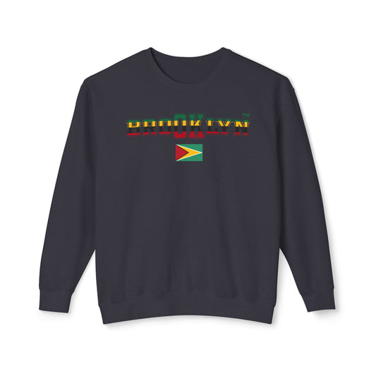 Guyana Unisex Lightweight Crewneck Sweatshirt